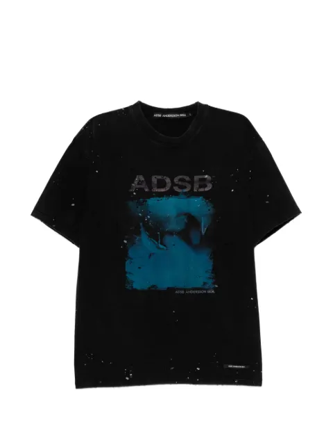 Andersson Bell whale printed T-shirt
