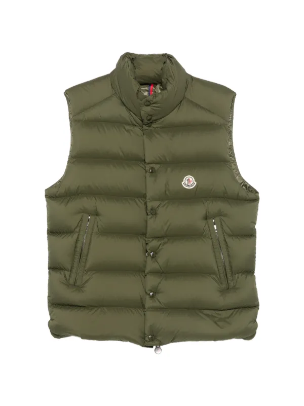 モンクレール　TIB ダウンベスト　メンズ　1 グリーン系 Moncler Tibb ダウンベスト | グリーン | FARFETCH JP