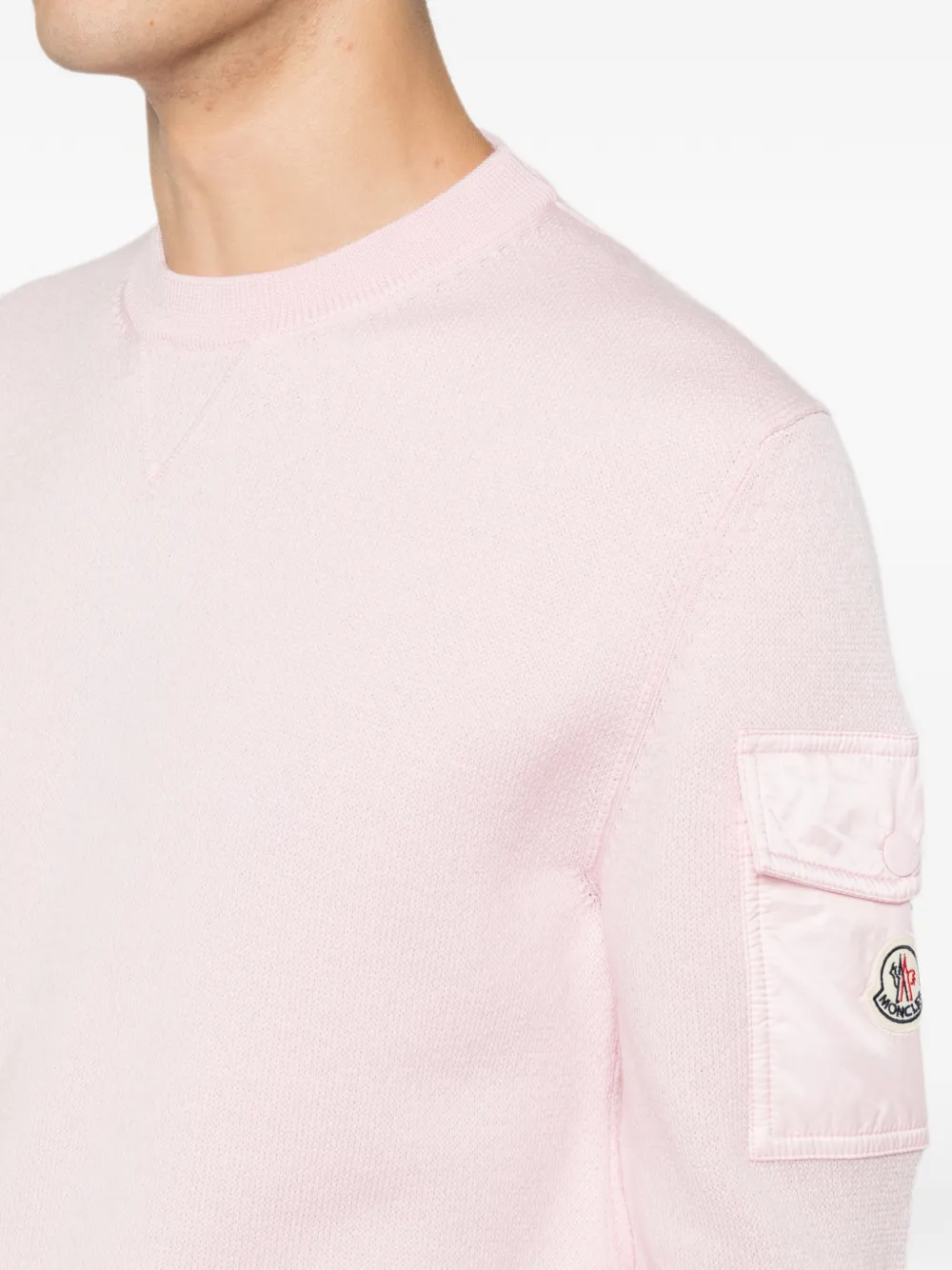 Moncler Wollen trui Roze