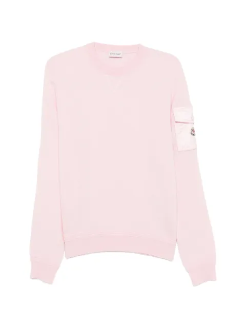 Moncler logo-patch sweater