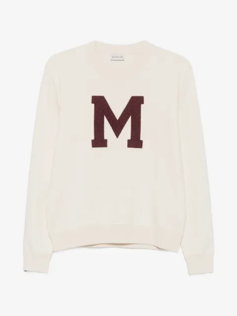 Moncler long-sleeve logo-patch sweatshirt