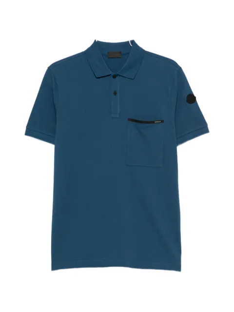 Moncler logo-patch chest-pocket polo shirt