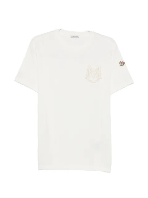 Moncler logo-patch T-shirt