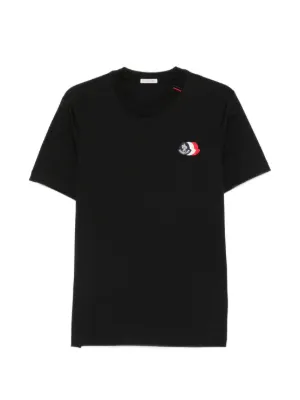 Moncler ロゴ Tシャツ | ブラック | FARFETCH JP