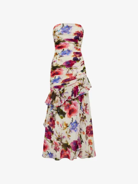 Nicholas Viola dress - watercolor flora