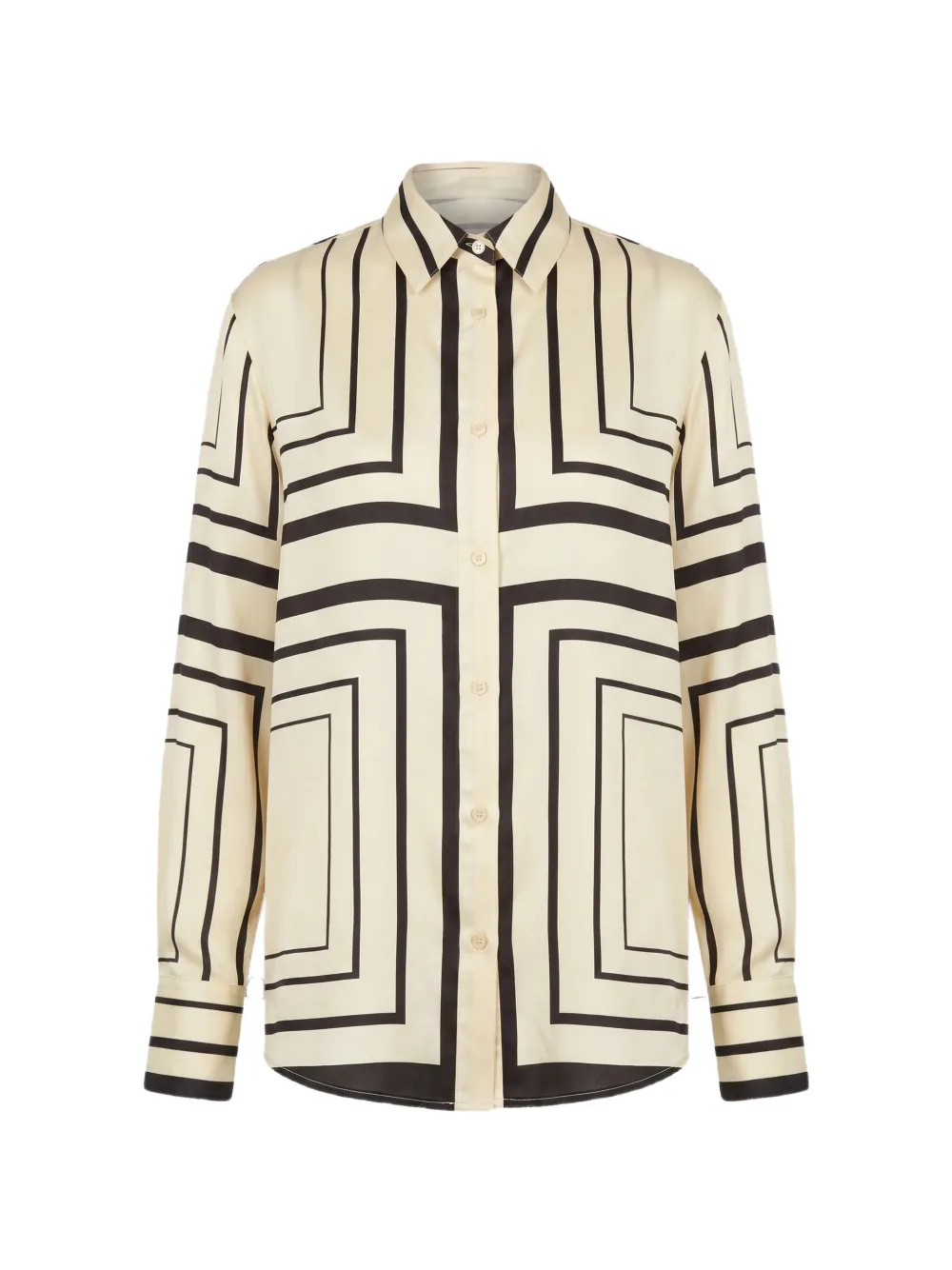 Nicholas Iris long-sleeve shirt - Neutrals