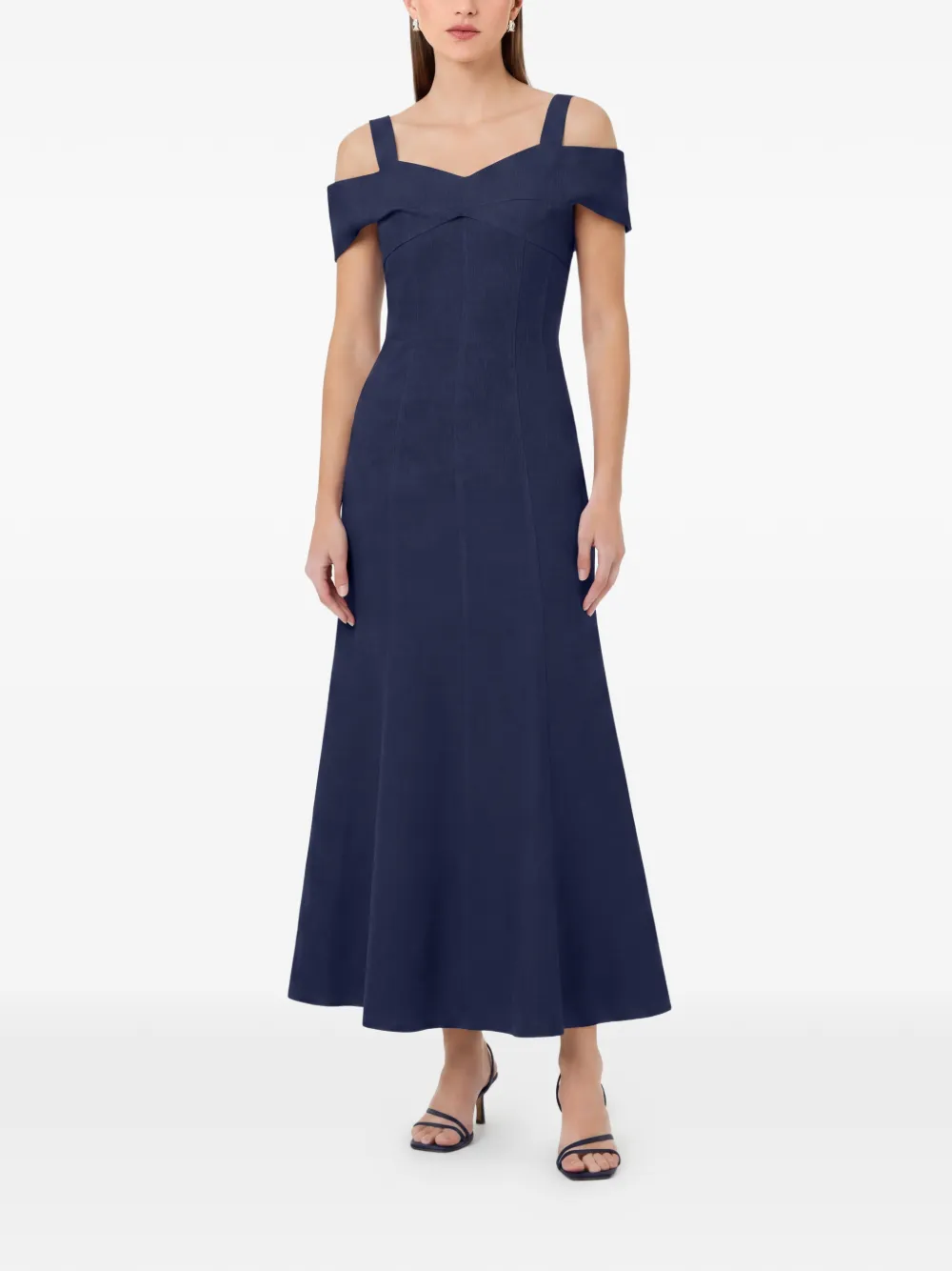 Nicholas Ivana jurk Blauw