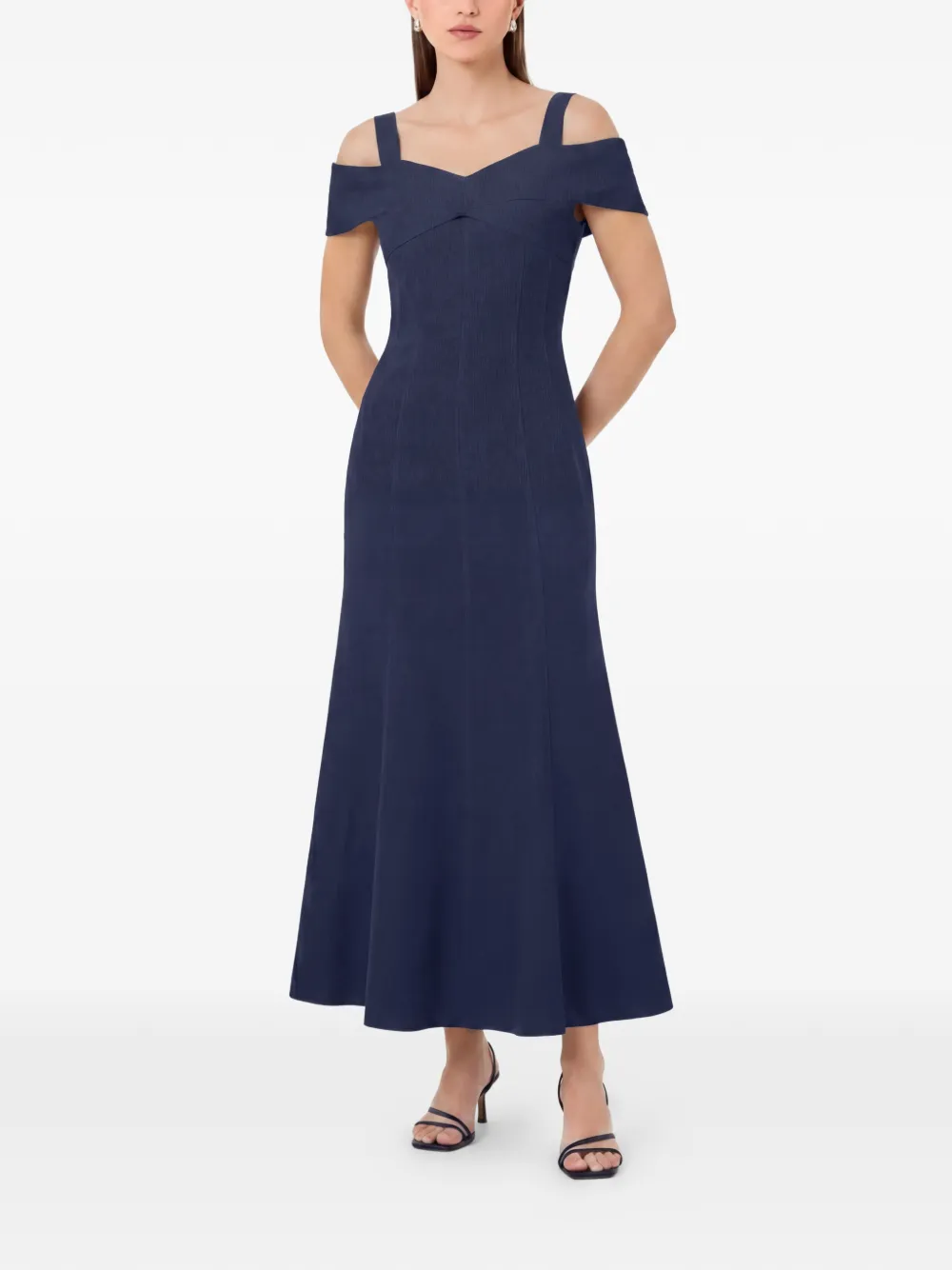 Nicholas Ivana jurk Blauw