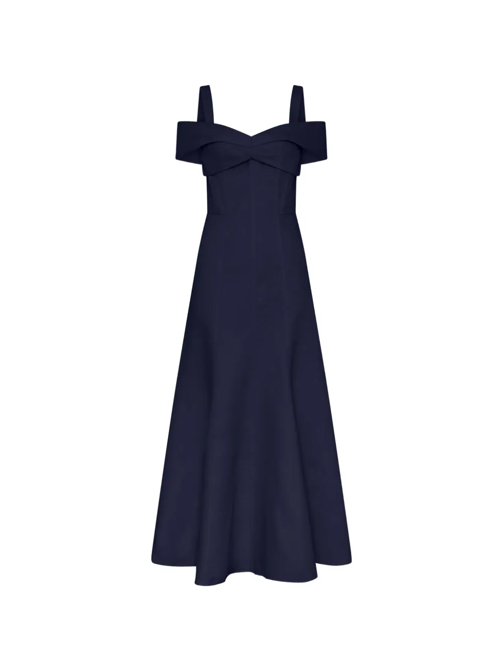 Nicholas Ivana off-shoulder dress - Blu