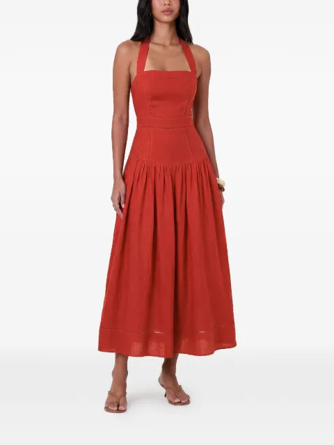 Nicholas Vivianne halterneck maxi dress