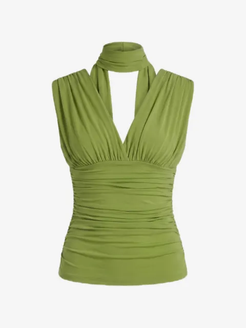 Nicholas Karis top - leaf