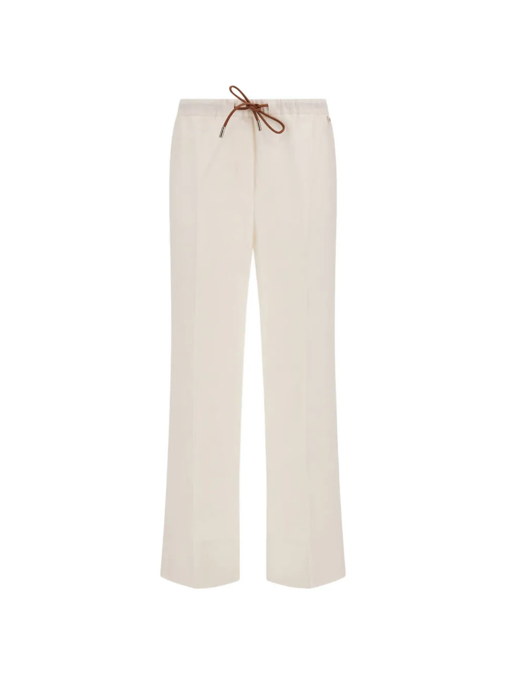 Herno drawstring linen trousers - Bianco