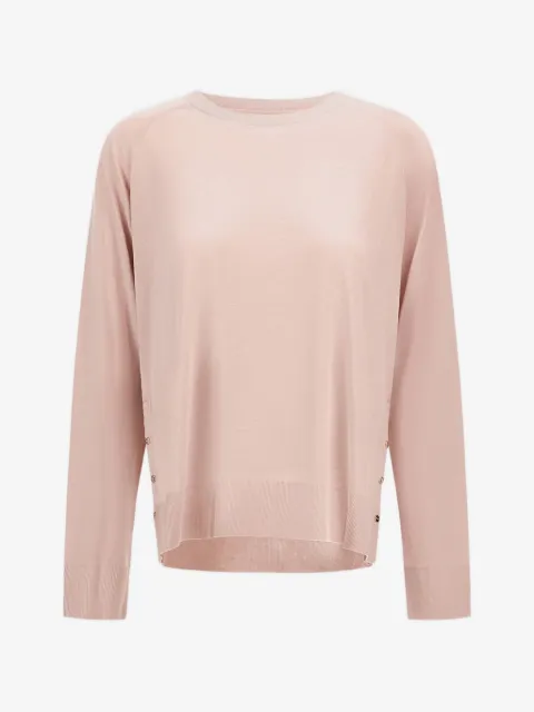 Herno raglan-sleeve press-stud sweater