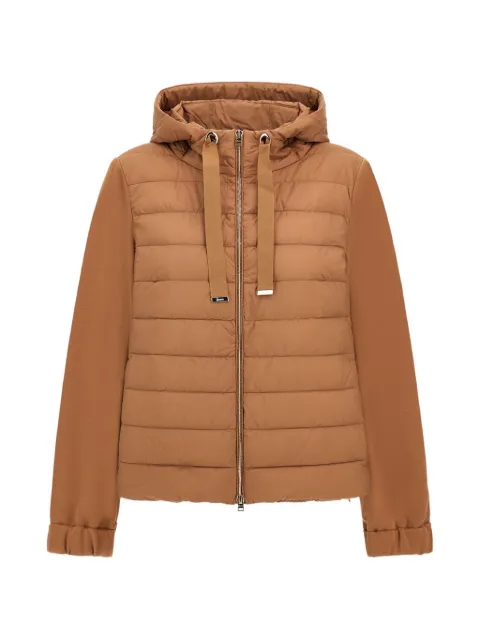 Herno quilted drawstring-hood jacket