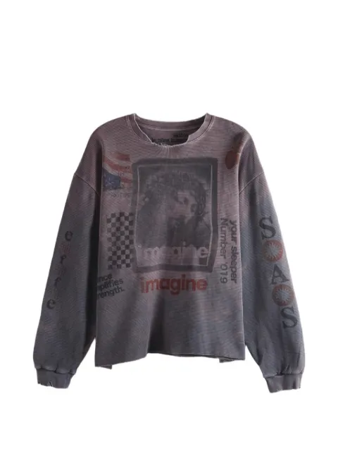 SAITOS playera con estampado gráfico