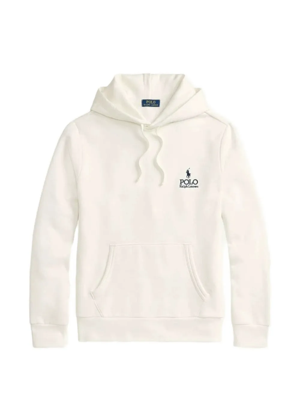 Polo Ralph Lauren logo-print drawstring hoodie - Nude