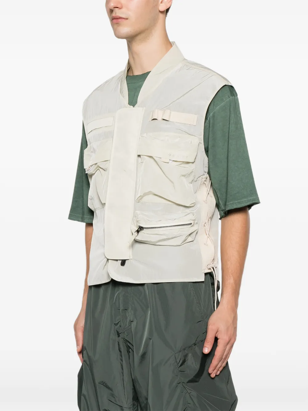 Oakley Bodywarmer met meerdere zakken Beige