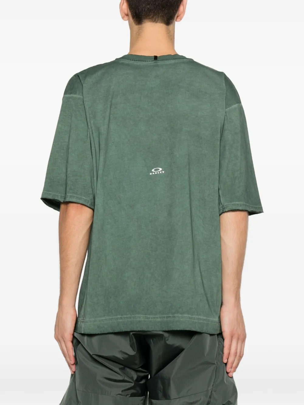 Oakley T-shirt met ronde hals Groen