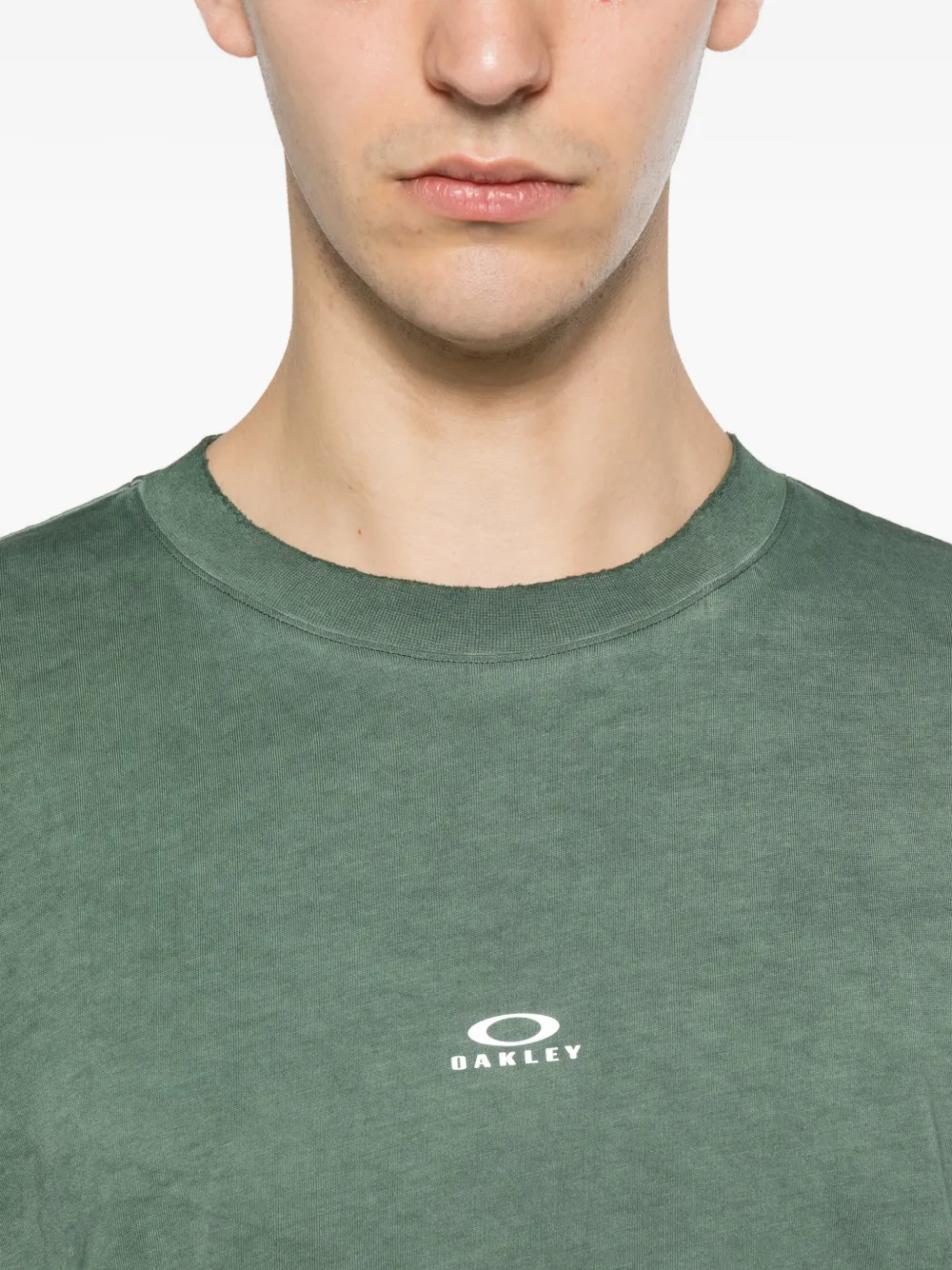 Oakley T-shirt met ronde hals Groen