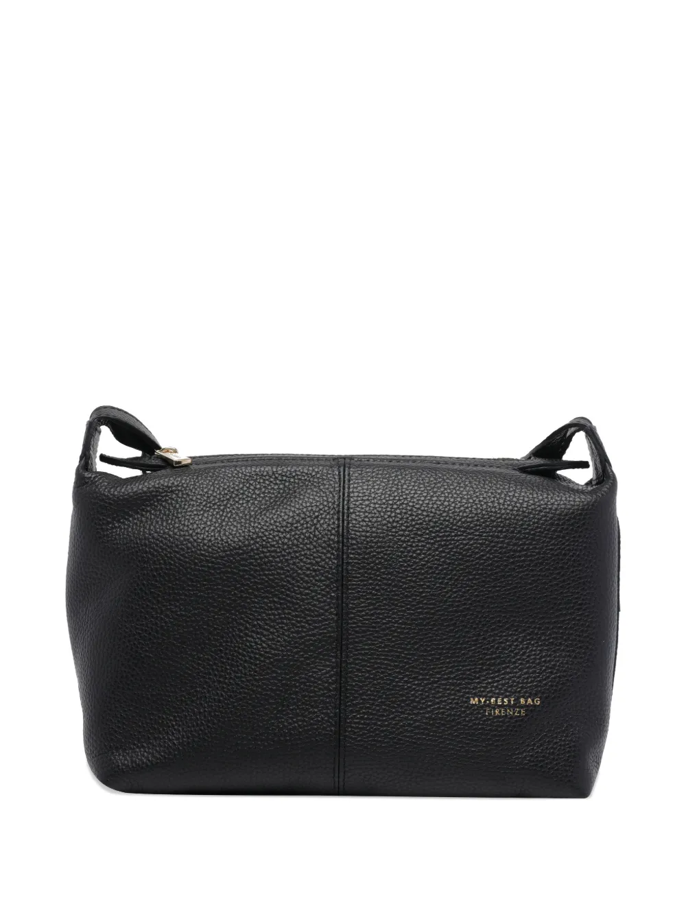 MY BEST BAG grainy leather shoulder bag - Nero