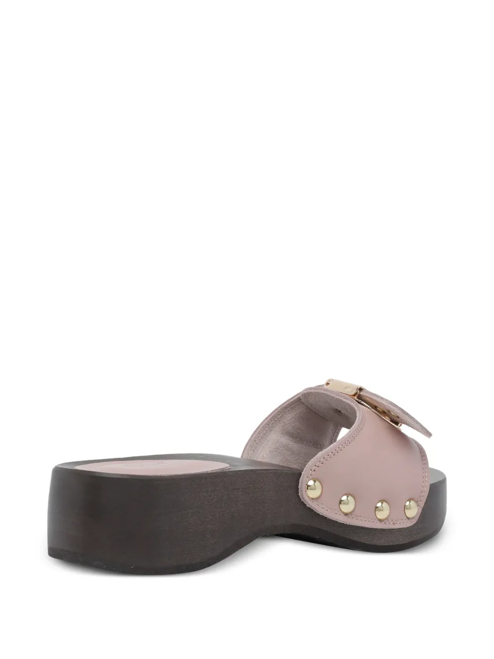 Scholl Pescura Heel SR buckle-fastening sandals Roze
