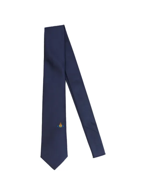 Vivienne Westwood Orb-embroidered tie