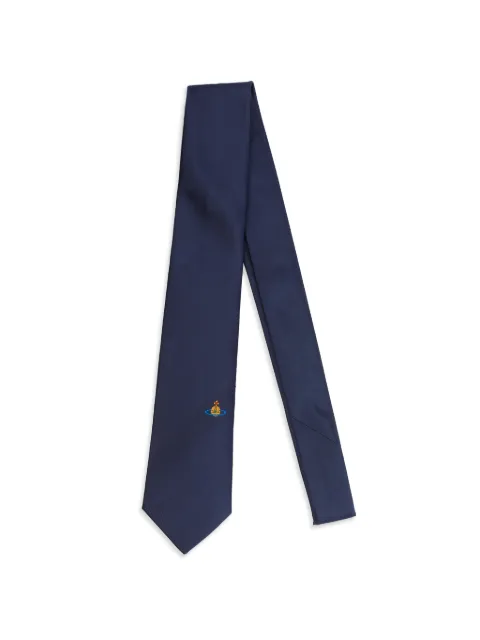 Vivienne Westwood Orb-embroidered tie