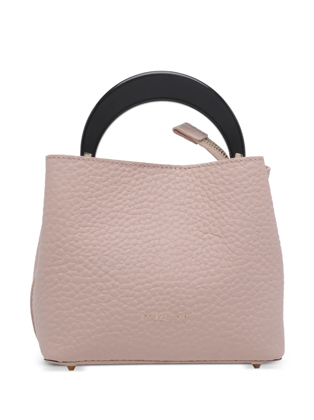 MY BEST BAG grainy leather handbag - Rosa