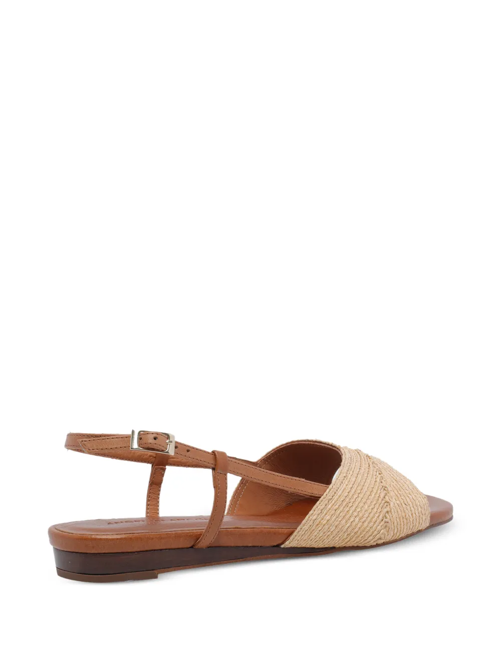 ANGEL ALARCON woven-strap buckle-fastening sandals Bruin