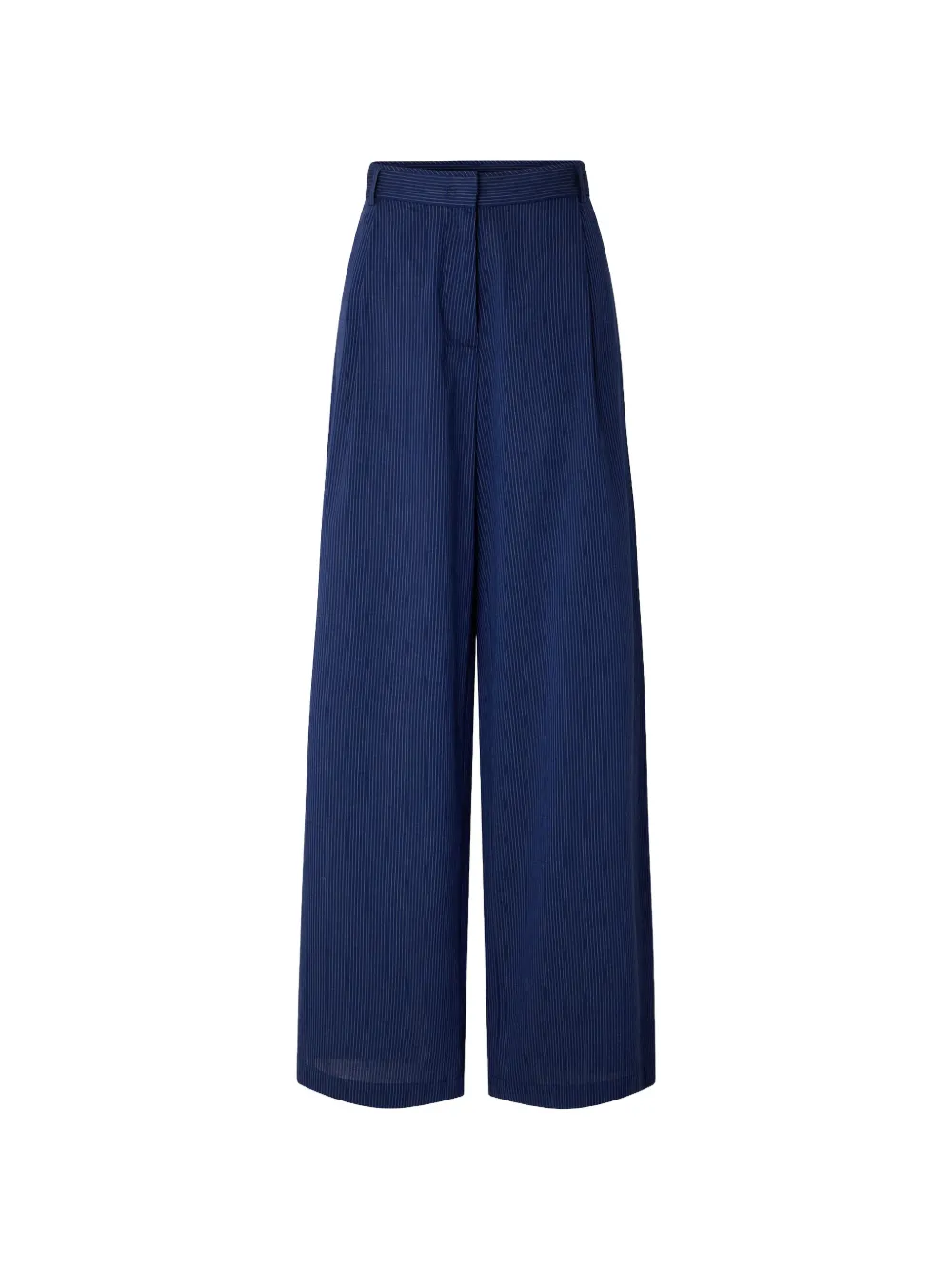 Sessùn Provencia pinstripe-pattern trousers - Blu