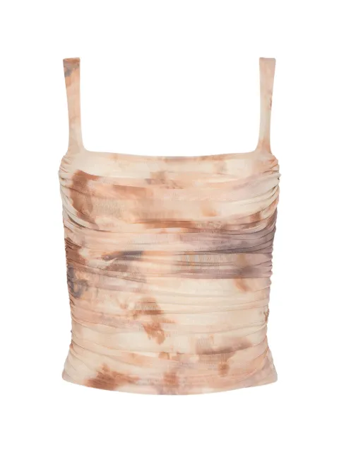 L'Agence Rasha shirred tank top