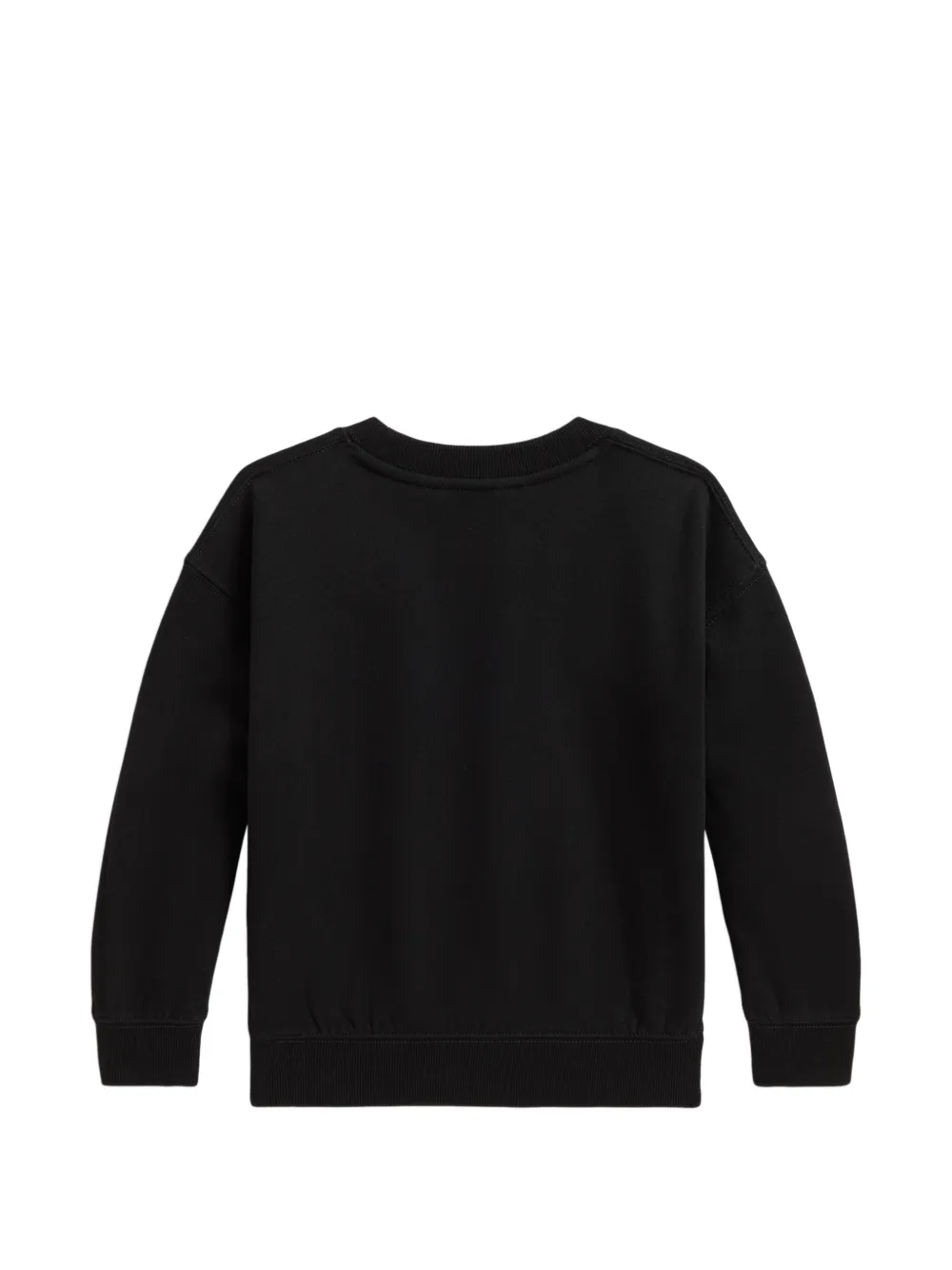 POLO RALPH LAUREN KIDS Holiday Polo Bear sweater Zwart