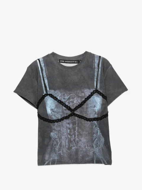 Andersson Bell lingerie trompe l'oeil T-shirt