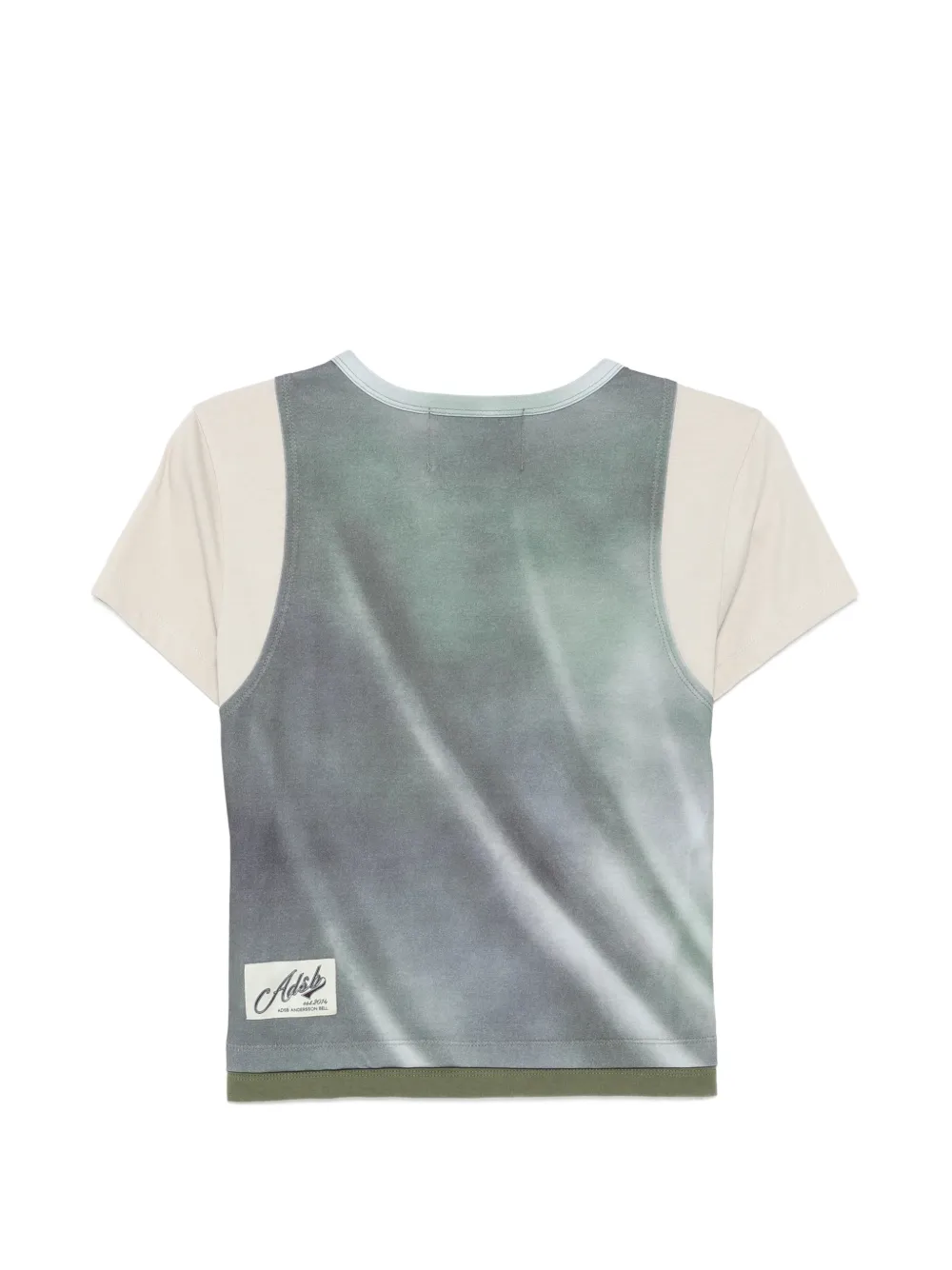 Andersson Bell Gelaagd T-shirt Grijs