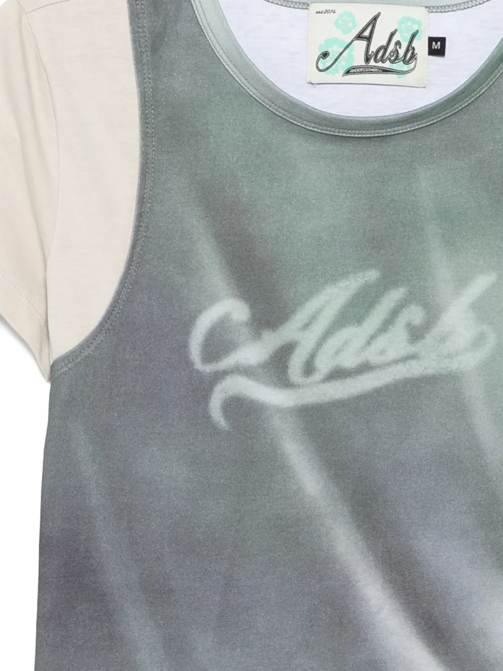 Andersson Bell Gelaagd T-shirt Grijs