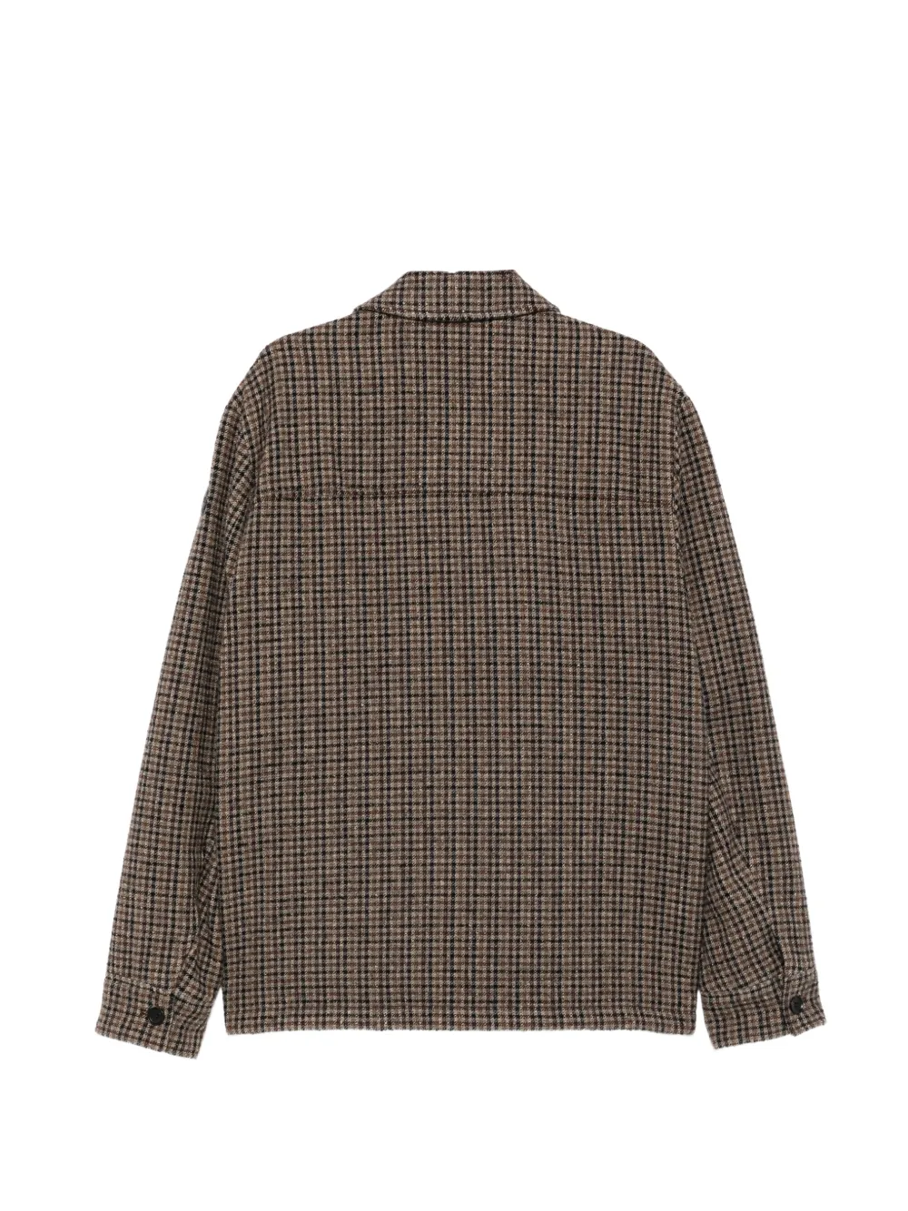Moncler Norfol geruit gewatteerd jack Bruin