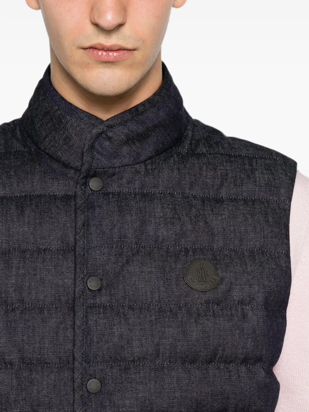 Moncler Liorane gilet Blauw