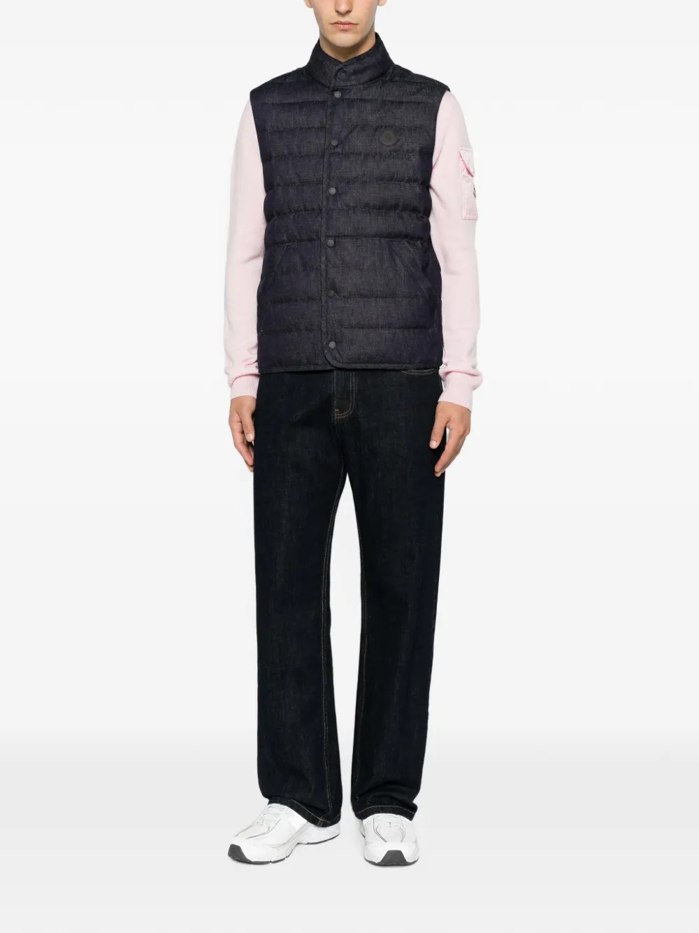 Moncler Liorane gilet Blauw