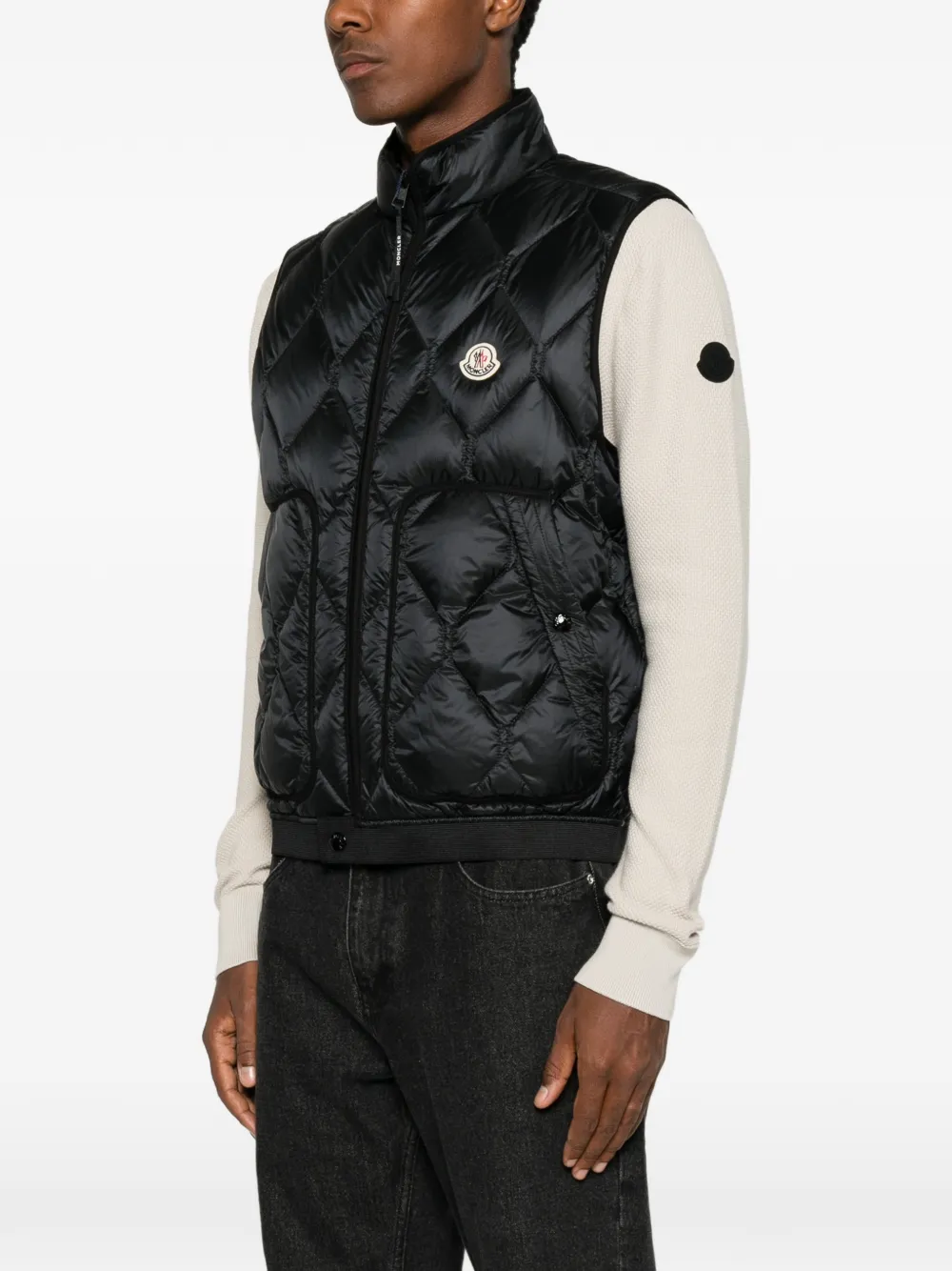 Moncler Erelia bodywarmer Zwart