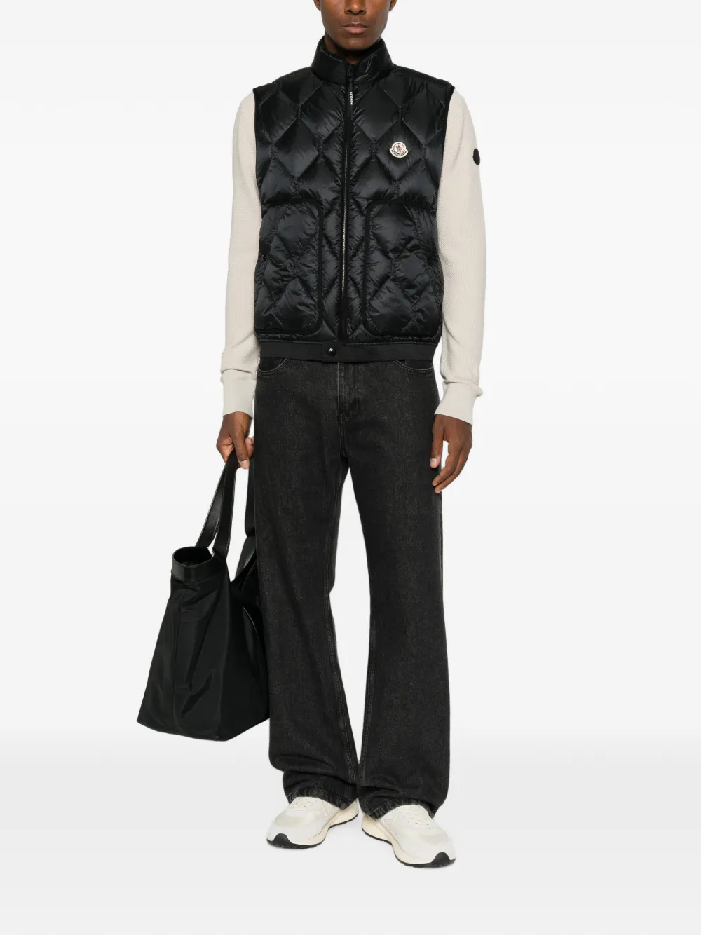 Moncler Erelia bodywarmer Zwart