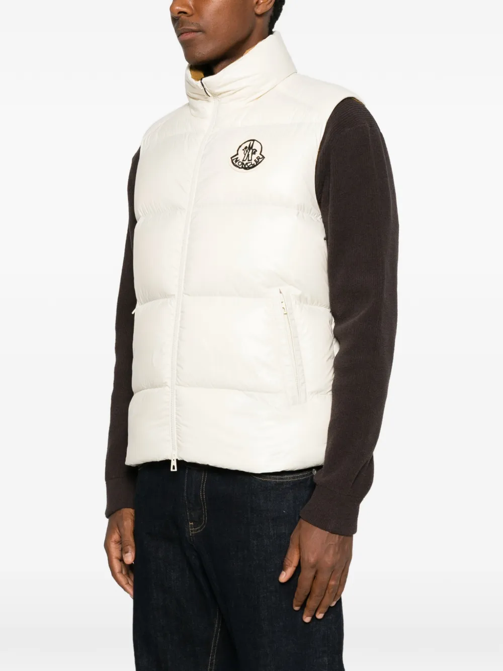 Moncler Belice bodywarmer Wit
