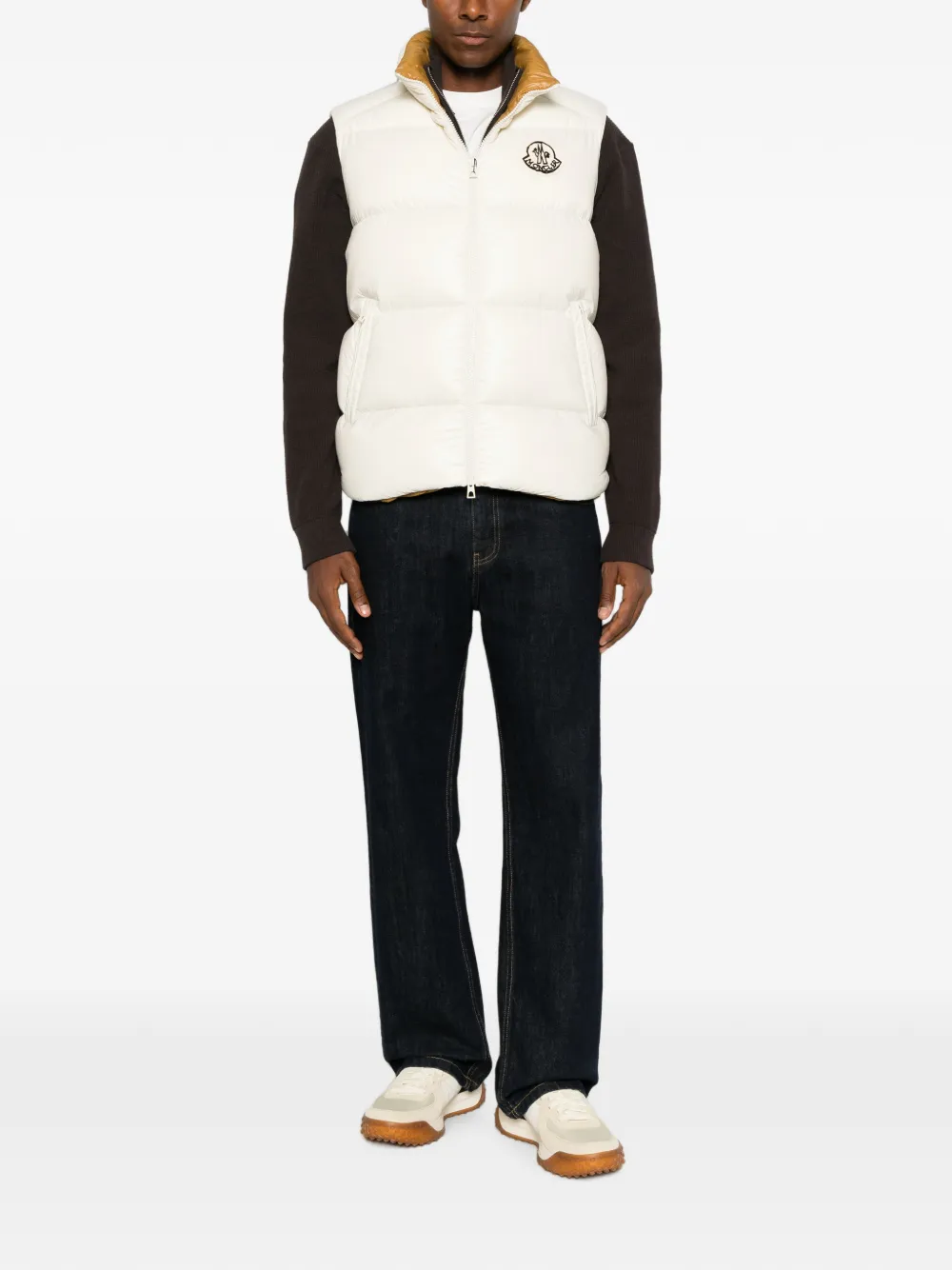 Moncler Belice bodywarmer Wit