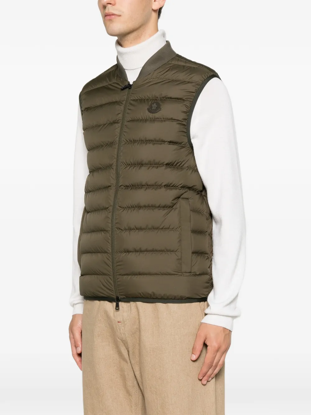 Moncler Froissel gilet Groen