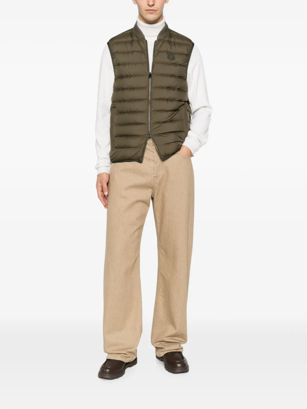 Moncler Froissel gilet Groen
