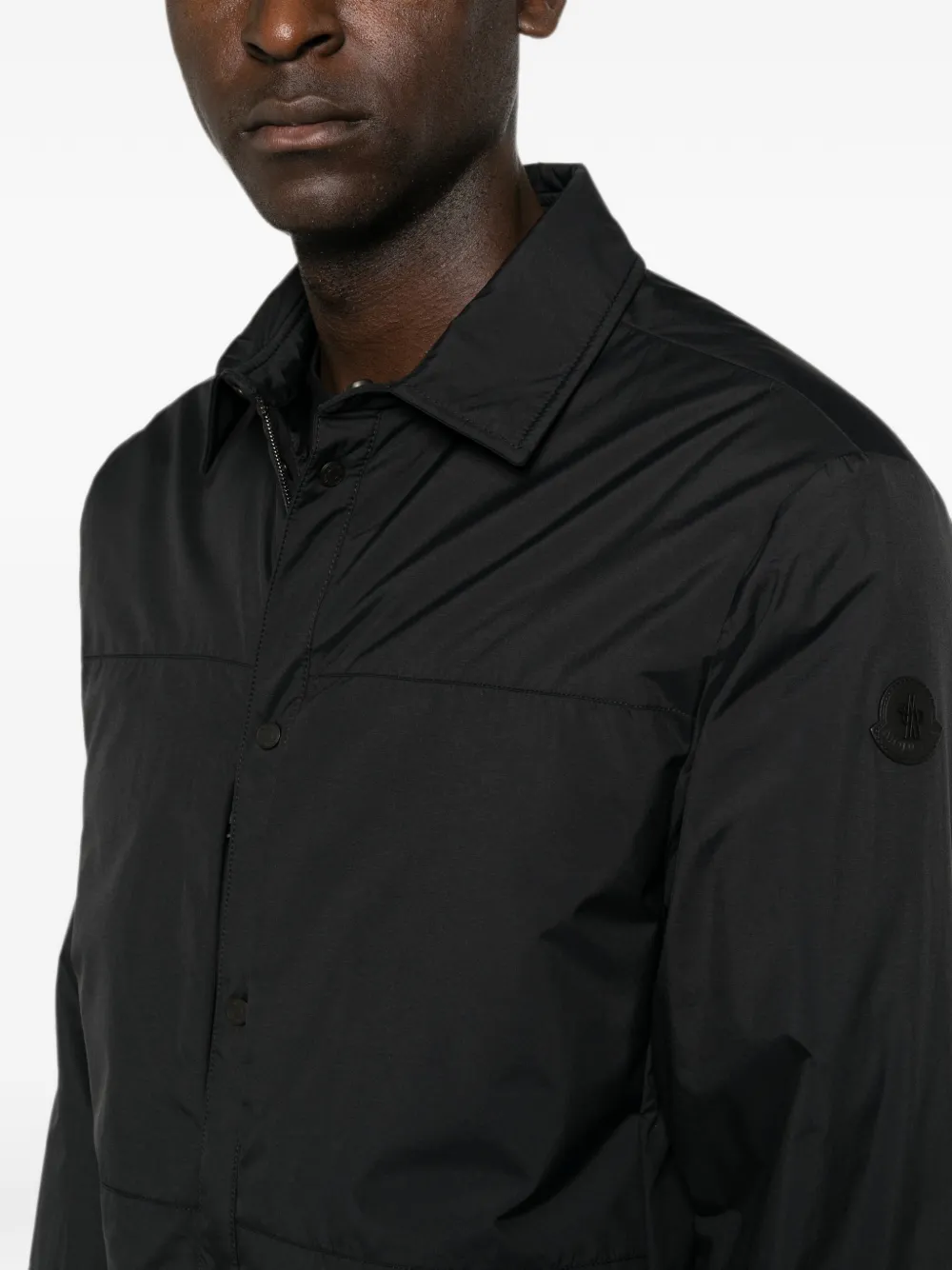 Moncler Revoline dons shirtjack Zwart