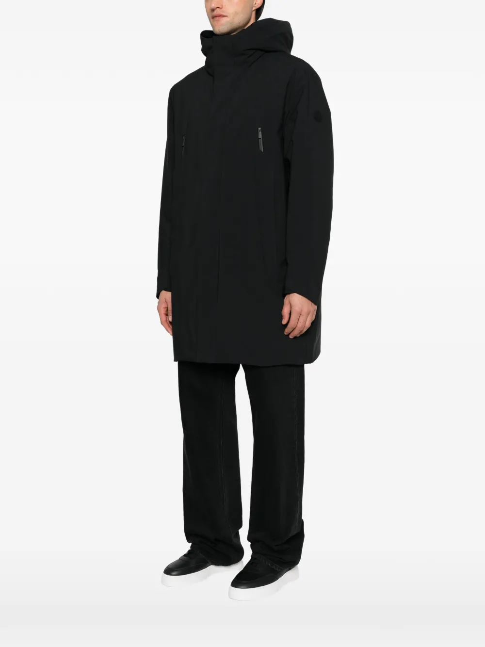Moncler Parka met capuchon Zwart