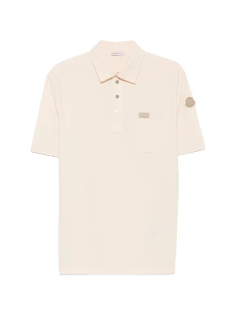 Moncler camisa con parche del logo