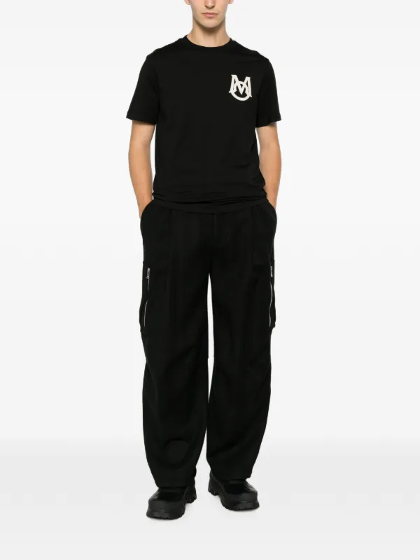 ⭐️新品 MONCLER 大人気定番ロゴマーク Tシャツ ブラック　14A Moncler ロゴ Tシャツ | ブラック | FARFETCH JP
