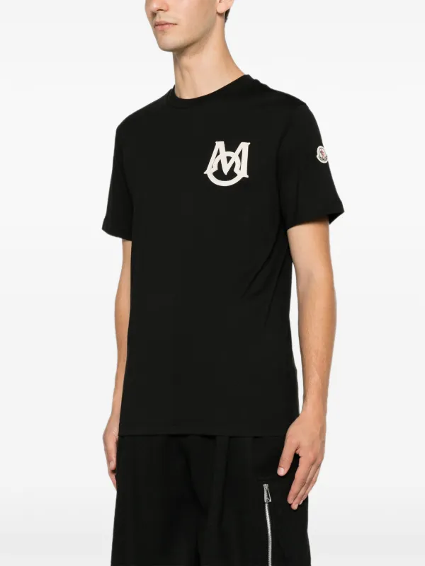 Moncler ロゴ Tシャツ | ブラック | FARFETCH JP
