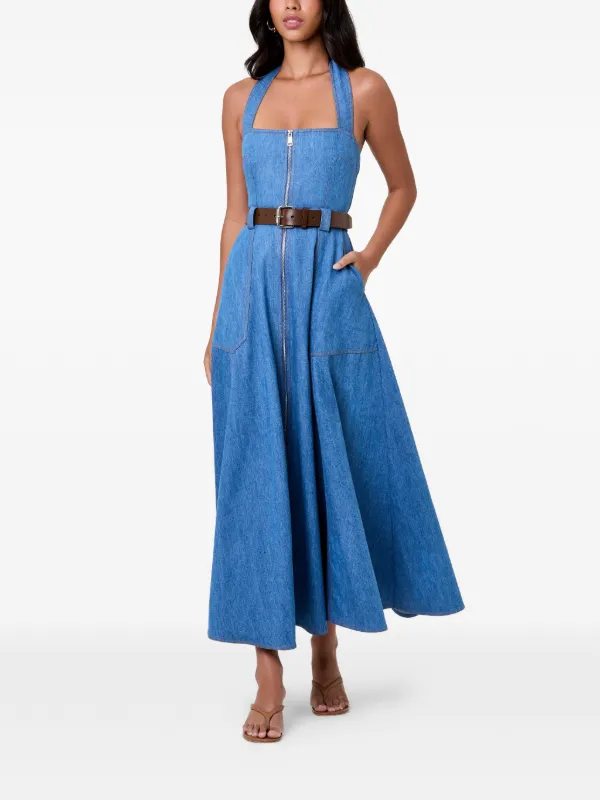 NICHOLAS Women's Anastasia Denim Dress - Blue